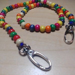 New Handmade Beaded Face Mask Lanyard
